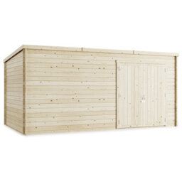 Billyoh Pro Pent Log Cabin Wooden Shed - W4.5M X D2.5M (15 X 8Ft) - 28mm Thickness - thumbnail 3