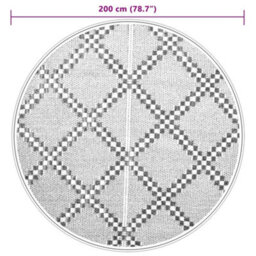 Walplus Outdoor Carpet Rugs For Garden Patios  Brown 200 Cm Pp - thumbnail 6