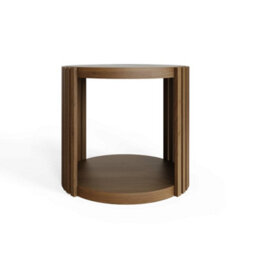 Zadie Open Shelf Side Lamp Table - thumbnail 4