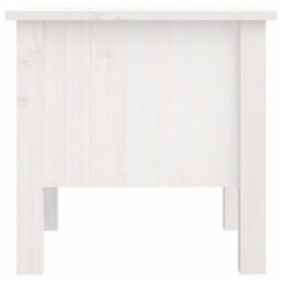 Berkfield Durable Side Table White 40X40X39 Cm Solid Wood Pine - thumbnail 8