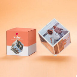 Balvi 10Cm Kube Multi-Picture Rotating Display Photo Frame Holder - thumbnail 6