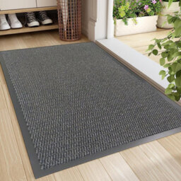 Prime Plus Barrier Mat Non Slip Door Mat Runner Rugs ( Grey, 90 X 200Cm) - thumbnail 1