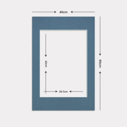 Ak Frames 60X40Cm Pompadour Picture Mounts To Fit A3 Aperture Size - Mount Board Only (No Frame Included) - thumbnail 3