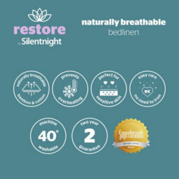 Silentnight Restore Cooling Duvet Set - Double - thumbnail 9