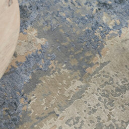 Blue Sky Wool Handmade Luxurious Modern Rug For Living Room And Bedroom-114Cm X 175Cm - thumbnail 9