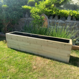 Buttercup Farm Suffolk Planter - Wood - L40 X W40 X H45 Cm - thumbnail 5