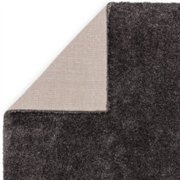 Modern Charcoal Shaggy Plain Easy To Clean Dining Room Rug-200Cm X 290Cm - thumbnail 3