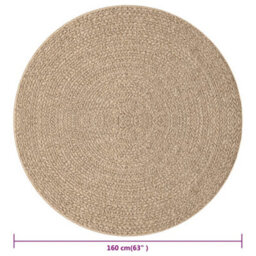 Walplus Rug Zizur 160 Cm Jute Look Indoor And Outdoor - thumbnail 7