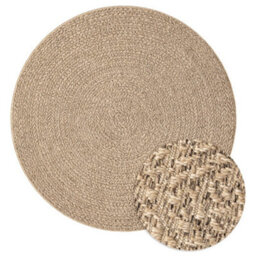 Walplus Rug Zizur 160 Cm Jute Look Indoor And Outdoor - thumbnail 2