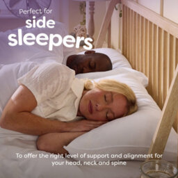 Slumberdown Anti-Allergy Firm Support Pillow 4 Pack - Neck & Shoulder Comfort - thumbnail 4