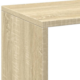 Berkfield Room Divider Bookcase Sonoma Oak 69.5X29X69.5 Cm Engineered Wood - thumbnail 9