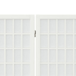 Walplus Folding 3 Panel Japanese Style Room Divider 120 By 170 Centimetres White - thumbnail 5