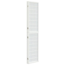 Walplus Folding 3 Panel Japanese Style Room Divider 120 By 170 Centimetres White - thumbnail 4