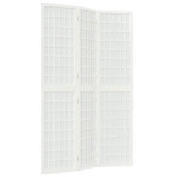 Walplus Folding 3 Panel Japanese Style Room Divider 120 By 170 Centimetres White - thumbnail 2
