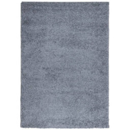 Berkfield Shaggy Rug Pamplona High Pile Modern Blue 140X200 Cm - thumbnail 2