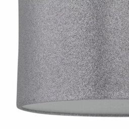 Set Of 2 Chrome Tripod 52Cm Table Lamp Bedside Lights Silvery Grey Glitter Shade - thumbnail 4