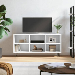 Berkfield Sturdy Tv Cabinet White 103.5X30X50 Cm Engineered Wood - thumbnail 2