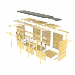 Buttercup Farm 10Ft X 6Ft Pent Summer House - Wood - L178 X W302 X H201 Cm - thumbnail 4