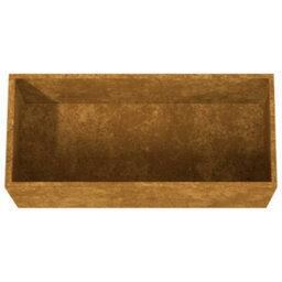 Berkfield Durable Planter 62X30X29 Cm Corten Steel - thumbnail 7