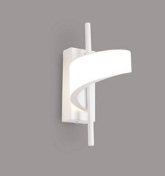 Luminosa Lighting Luminosa Tsunami 1 Light Spiral Wall Lamp, 12W Led, 3000K, 900Lm, Sand White - thumbnail 3
