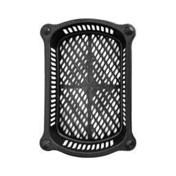 Vivo 4 Tier - Graphite Plastic Storage Shelf Shelves Basket Rack Caddy Home Kitchen Veg Fruit - thumbnail 3
