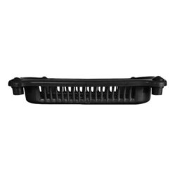 Vivo 4 Tier - Graphite Plastic Storage Shelf Shelves Basket Rack Caddy Home Kitchen Veg Fruit - thumbnail 2