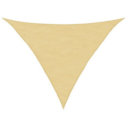 Berkfield Durable Sun Shade Sail Sand 5X5X6 M 100% Polyester Oxford