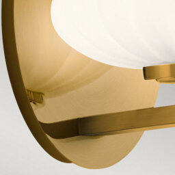 Luminosa Lighting Luminosa Kichler Pim Bathroom Wall Lamp Fox Gold, 3000K, Ip44 - thumbnail 4