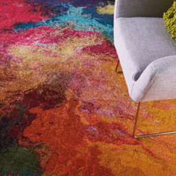 Palt Abstract Graphics Modern Easy To Clean Rug For Living Room, Bedroom And Dining Room-119Cm X 180Cm - thumbnail 7