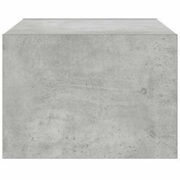 Berkfield Tv Cabinet With Led Lights Concrete Grey 75X35.5X25 Cm - thumbnail 8