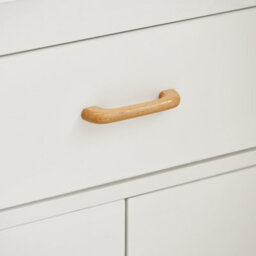 Sobuy Kitchen Storage Trolley Cabinet Cupboard Sideboard On Wheels White - thumbnail 8