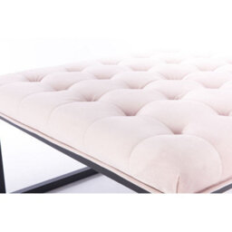 Uk Homeliving Falun Footstool Blush - thumbnail 5