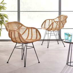 Uk Homeliving Bodan Dining Chair Natural - thumbnail 4