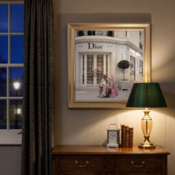 Home Luxe Interiors Dior Jewelry Champagne Step Frame Wall Art 40X40Cm Luxury Decor - thumbnail 2