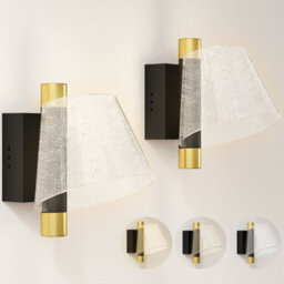 Homcom Led Wall Lamp 2 Pack Modern Indoor Starry Wall Light - thumbnail 1
