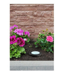 Luminosa Lighting Luminosa 1 Light Round Recessed Outdoor Ground Light Black Ip67, Gu10 - thumbnail 2