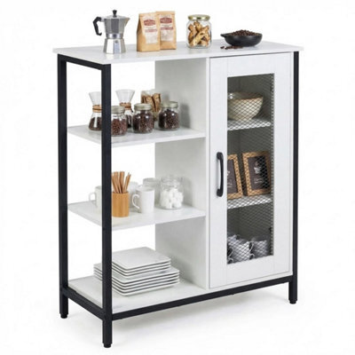 Coffee Bar Cabinet W/ Adjustable Shelves - image 1