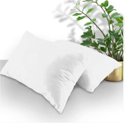 Gaveno Cavailia Plain Housewife Pillowcases White, Pair
