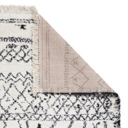 Black/white Rug, Abstract Geometric Rug, Moroccan Modern Kilim Rug For Bedroom, Livingroom, & Diningroom-160Cm X 230Cm - thumbnail 5