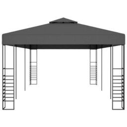 Walplus Gazebo Outdoor Beach Party Festival Camping Tent Canopy Wedding Marquee Awningmarquee 3X6 M Anthracite - thumbnail 3
