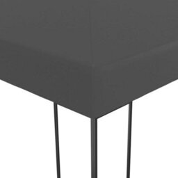 Walplus Gazebo Outdoor Beach Party Festival Camping Tent Canopy Wedding Marquee Awningmarquee 3X6 M Anthracite - thumbnail 4