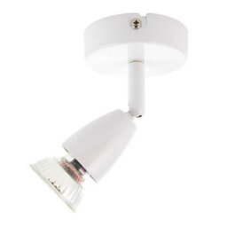 Luminosa Lighting Luminosa Amalfi 1 Light Adjustable Spotlight Gloss White, Gu10 - thumbnail 3