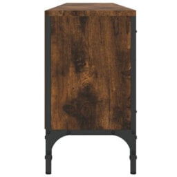 Walplus Tv Cabinet With Drawer Smoked Oak 200X25X44 Cm Engineered Wood - thumbnail 7