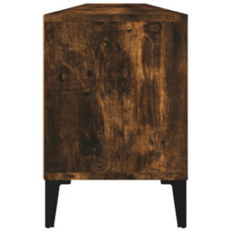Berkfield Classic Tv Cabinet Smoked Oak 150X30X44.5 Cm Engineered Wood - thumbnail 8