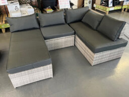 Garden Market Place Multi Layout Norfolk Rattan Weave Garden 6 Seater Lounge Or Dining Set Complete With Cushions - thumbnail 3