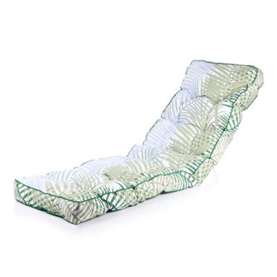 Alfresia Bamboo Leaf Classic Sun Lounger Cushion - image 1