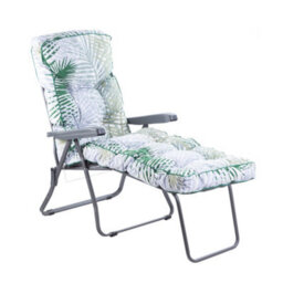 Alfresia Bamboo Leaf Classic Sun Lounger Cushion - thumbnail 7