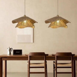 Amorly 40Cm Warm White Rattan Pendant Light, Bohemian Hanging Ceiling Light Fixture For Living Room,bedroom,dining Room,entryway,hallway - thumbnail 3