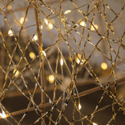 Samuel Alexander 1.75M Light Up Gold Twist Christmas Reindeer 880 Warm White Leds - thumbnail 7