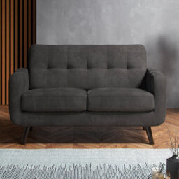 Furnishings For Less UK Kendal Fixed Back Graphite 3 Piece Sofa Suite 3 Seater, 2 Seater And Armchair - thumbnail 5